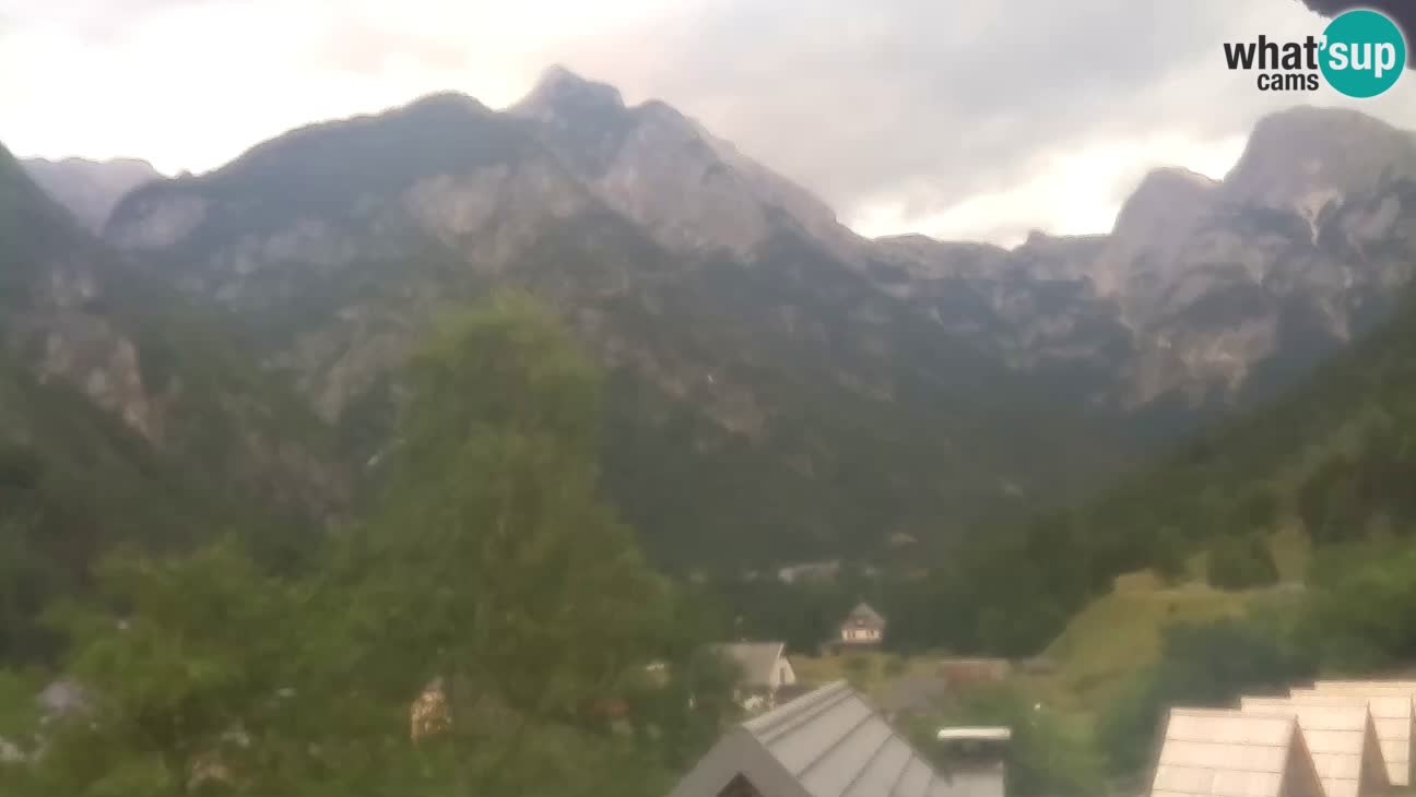 Webcam Trenta – Vista su Šplevt, Pihavec e Prisojnika