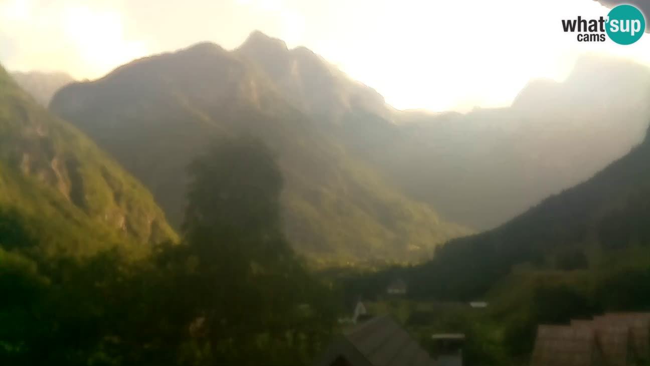 Webcam Trenta – Vista su Šplevt, Pihavec e Prisojnika