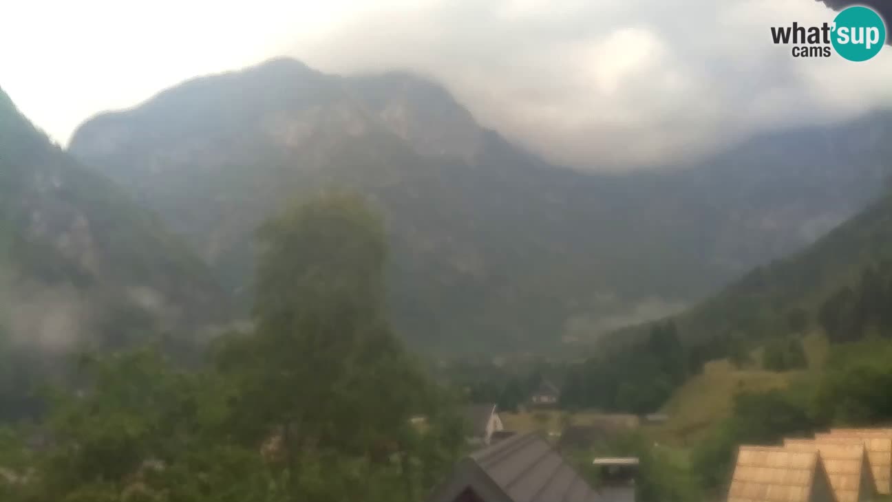 Webcam Trenta – Vista su Šplevt, Pihavec e Prisojnika