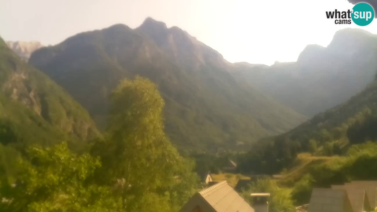 Webcam Trenta – Vista su Šplevt, Pihavec e Prisojnika