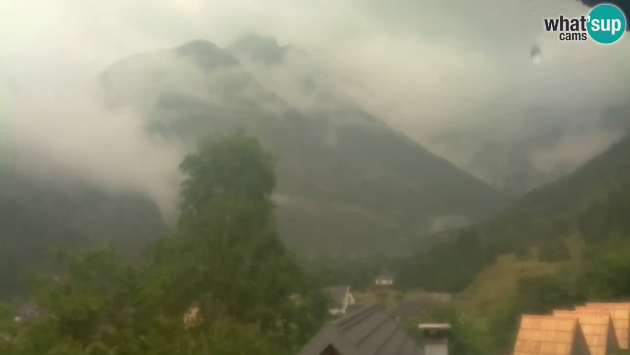 Webcam Trenta – Vista su Šplevt, Pihavec e Prisojnika