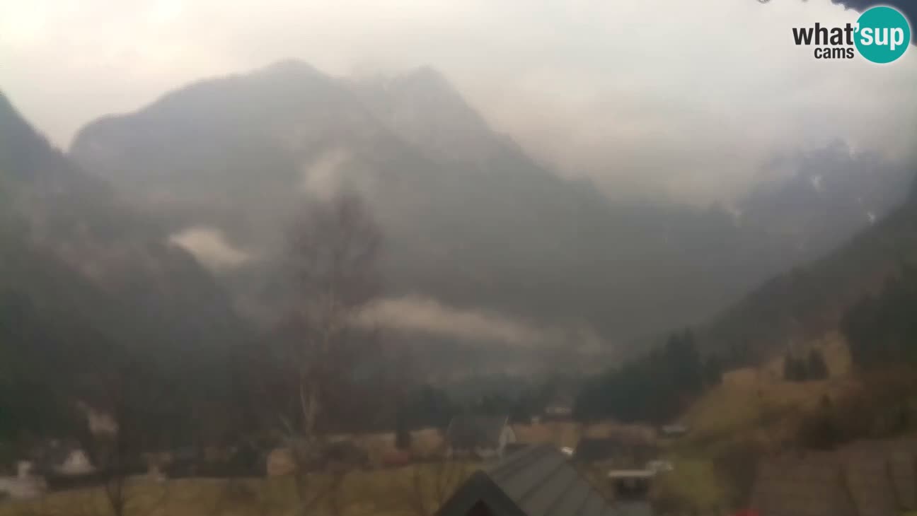 Webcam Trenta – Vista su Šplevt, Pihavec e Prisojnika