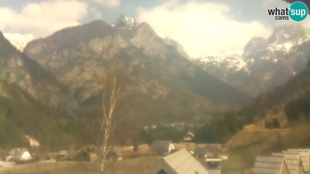 Webcam Trenta – Vista su Šplevt, Pihavec e Prisojnika