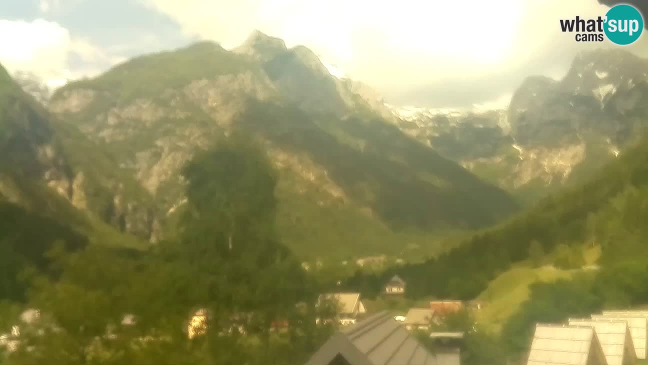 Webcam Trenta – Vista su Šplevt, Pihavec e Prisojnika