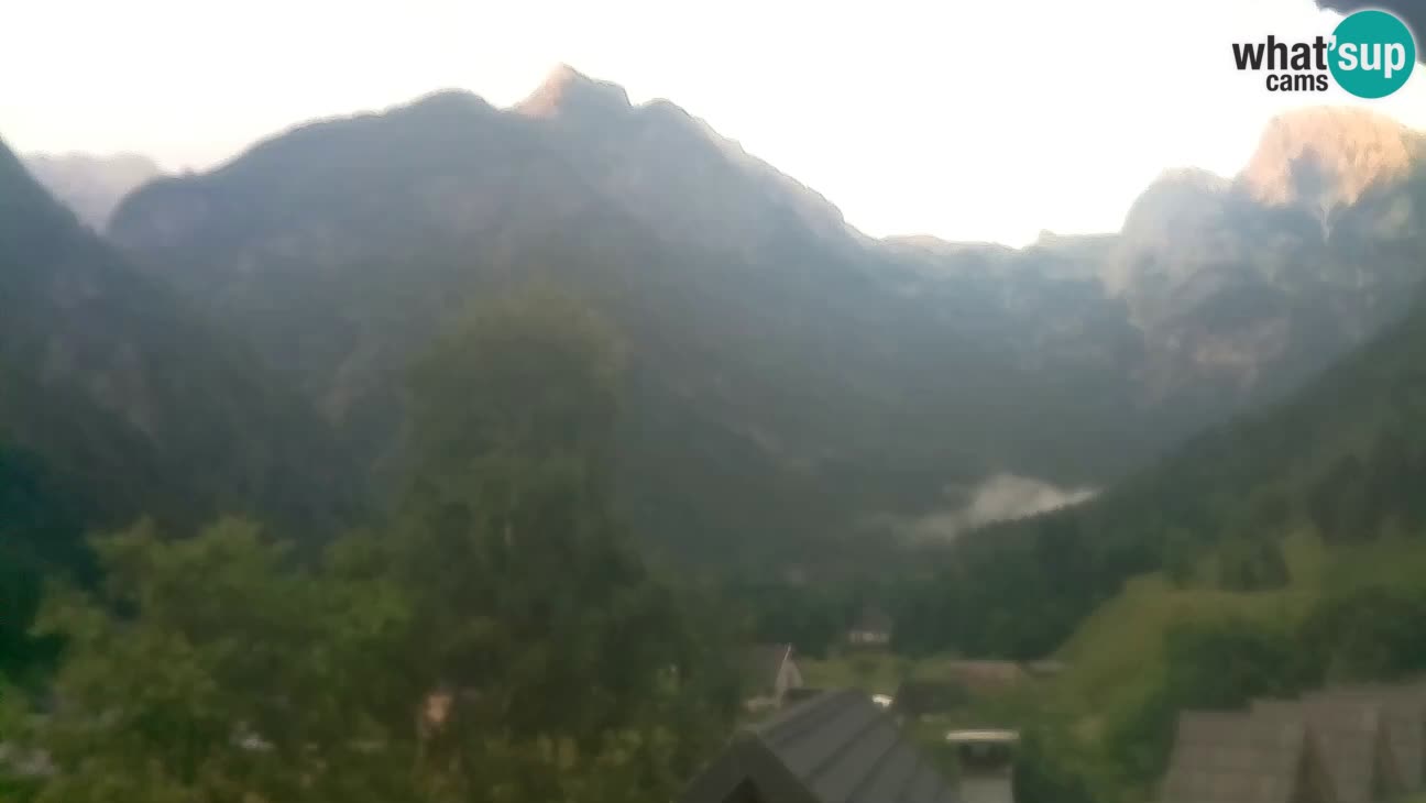 Webcam Trenta – Vista su Šplevt, Pihavec e Prisojnika