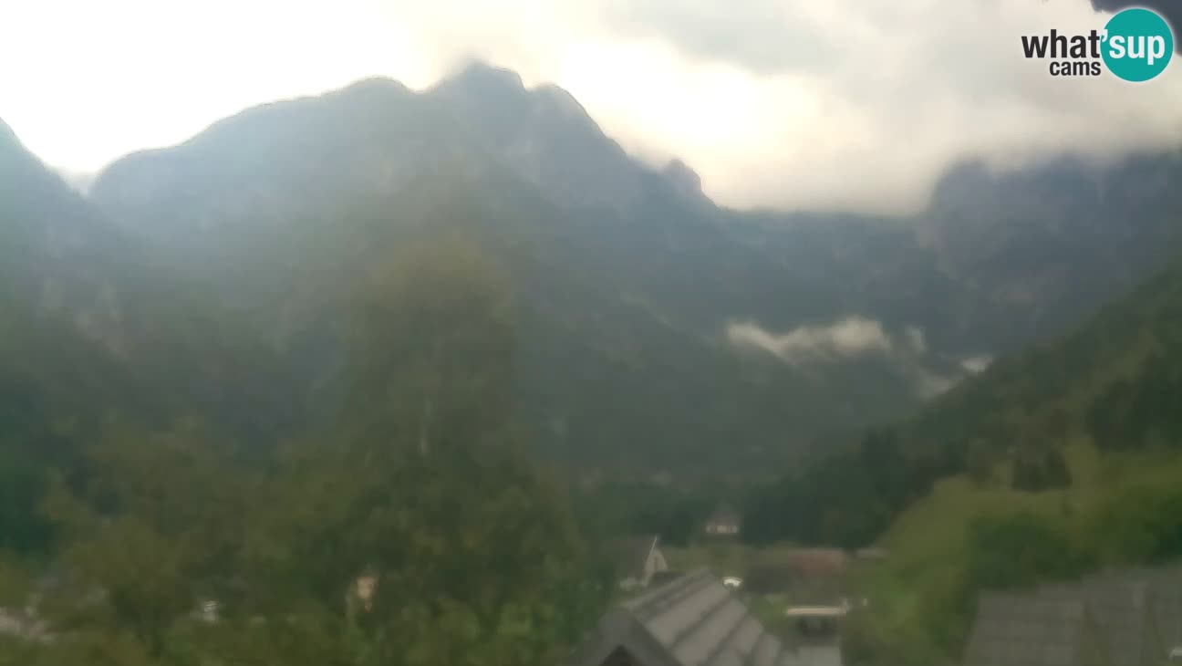 Webcam Trenta – Vista su Šplevt, Pihavec e Prisojnika