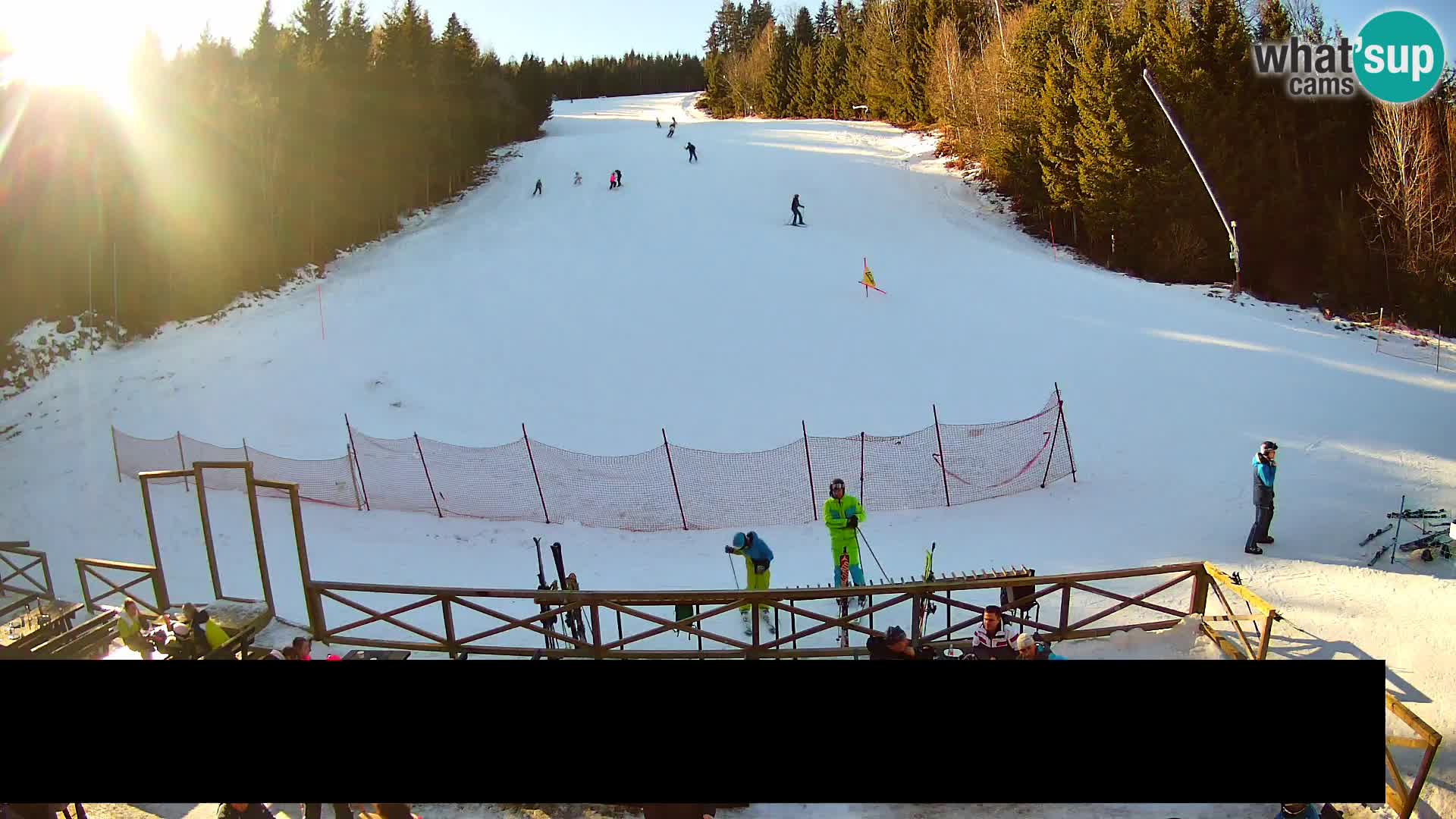 Live-Webcam Trije Kralji – Skigebiet – Hotel Jakec – Slowenien