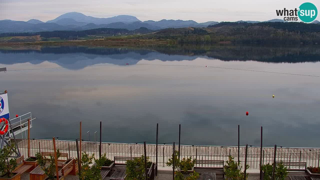 Webcam lac de Velenje – Vue en direct depuis Velenje Beach