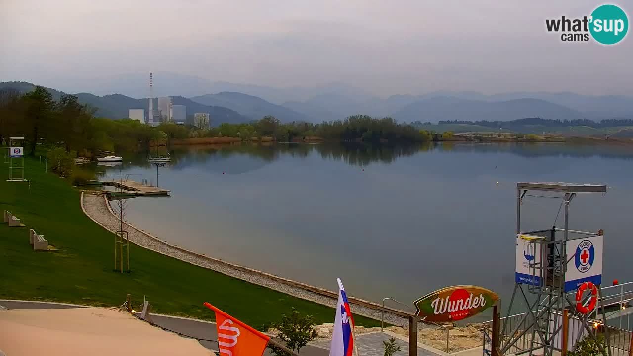 Velenje Lake Webcam – Live from Velenje Beach
