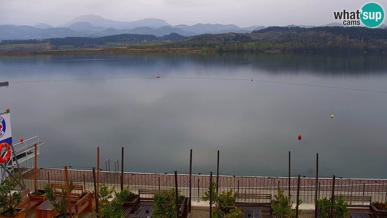 Webcam lago Velenje – Vista en directo desde Velenje Beach