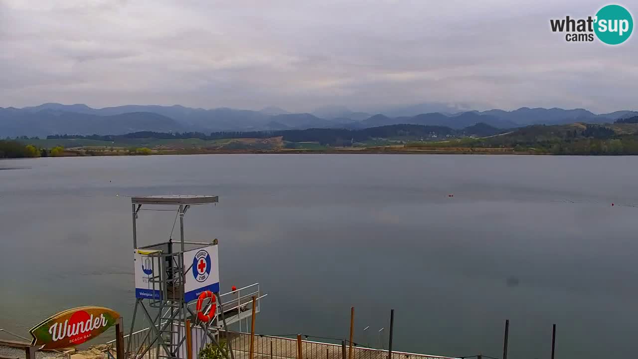 Web kamera Velenjsko jezero – Plaža Velenje uživo
