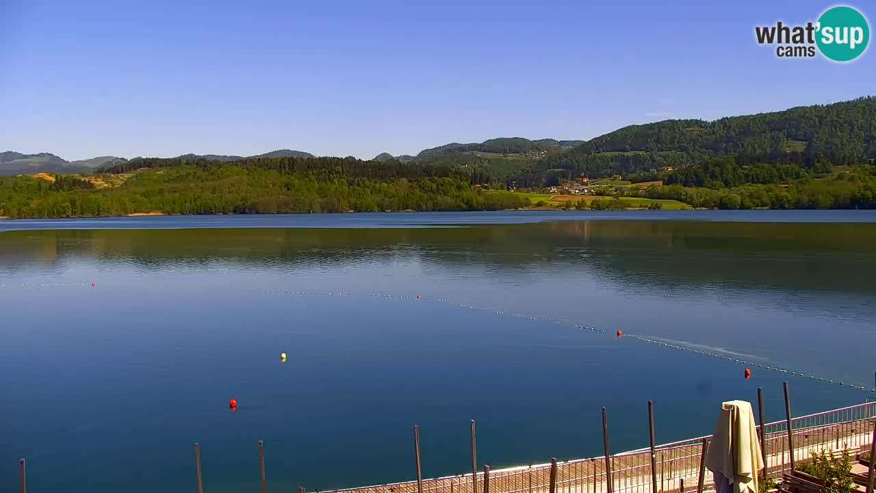 Web kamera Velenjsko jezero – Plaža Velenje uživo