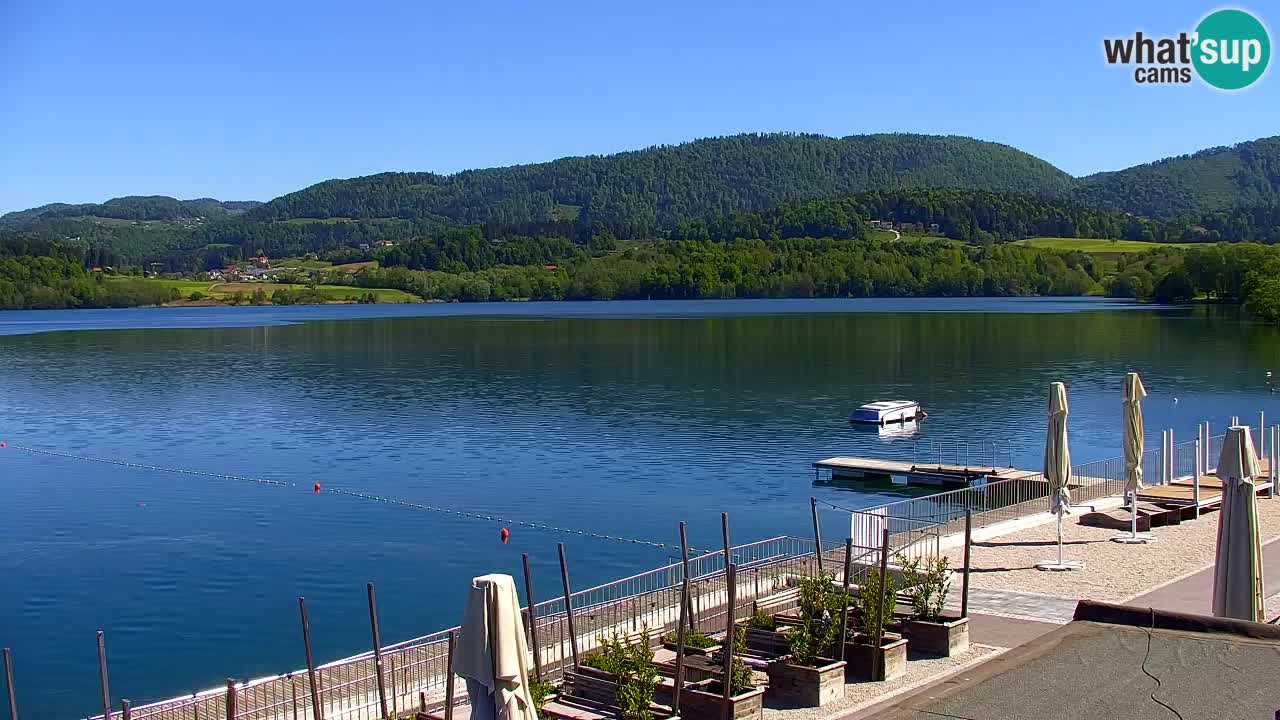 Webcam Lago di Velenje – Spiaggia di Velenje in diretta