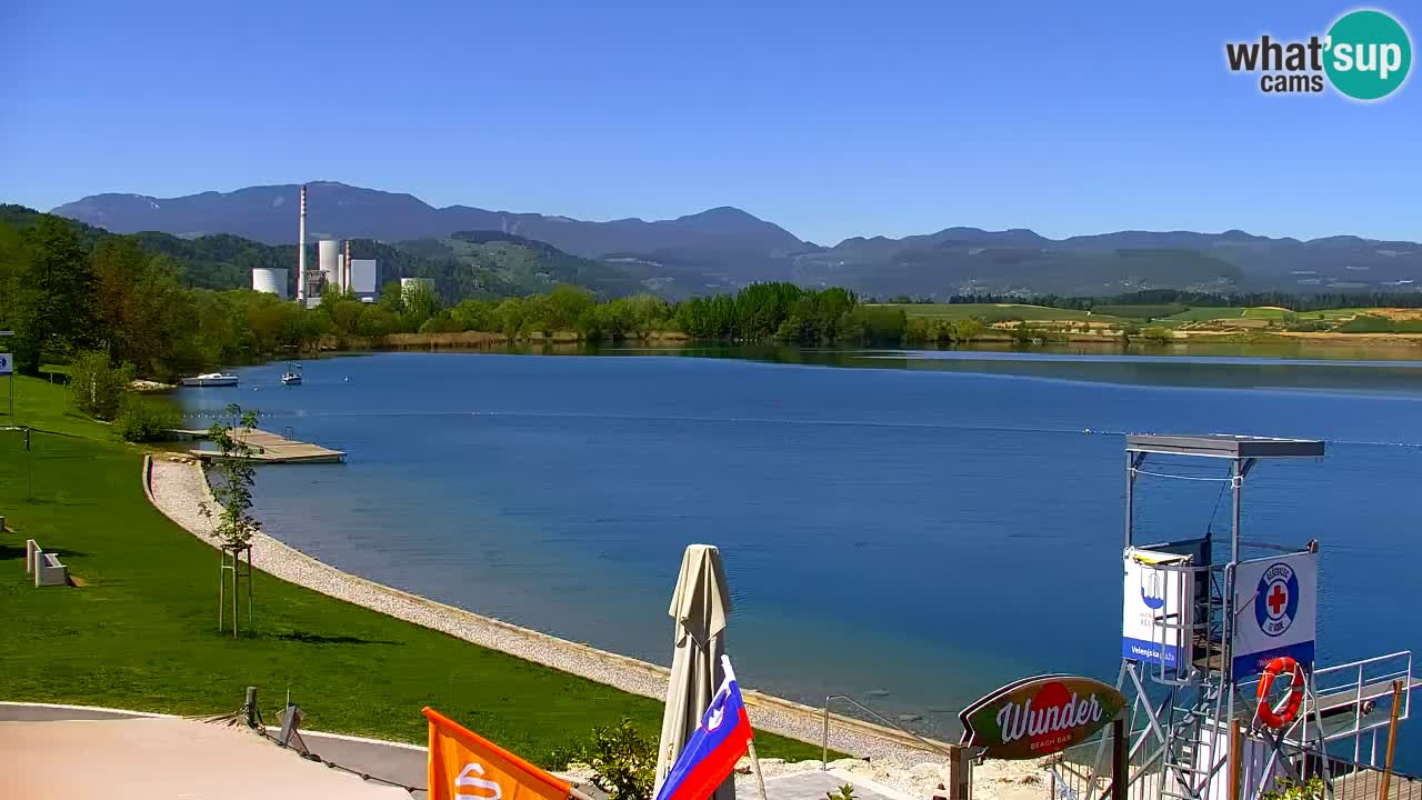 Velenje Lake Webcam – Live from Velenje Beach