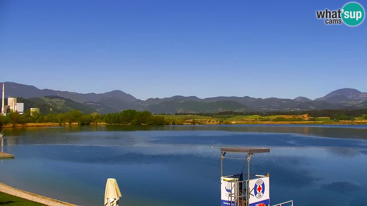 Webcam Lago di Velenje – Spiaggia di Velenje in diretta