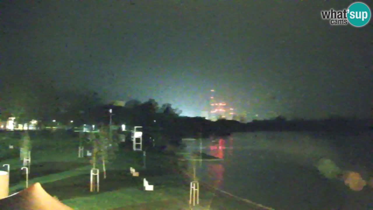 Webcam lago Velenje – Vista en directo desde Velenje Beach