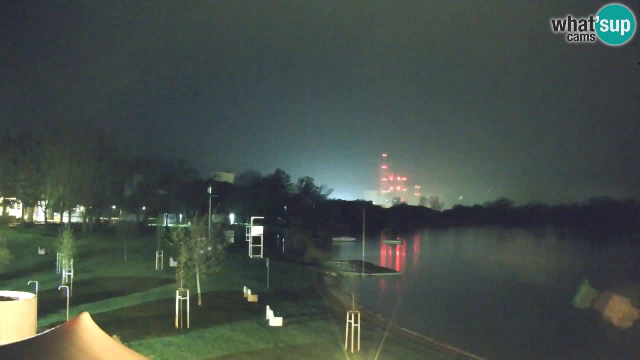 Webcam lac de Velenje – Vue en direct depuis Velenje Beach