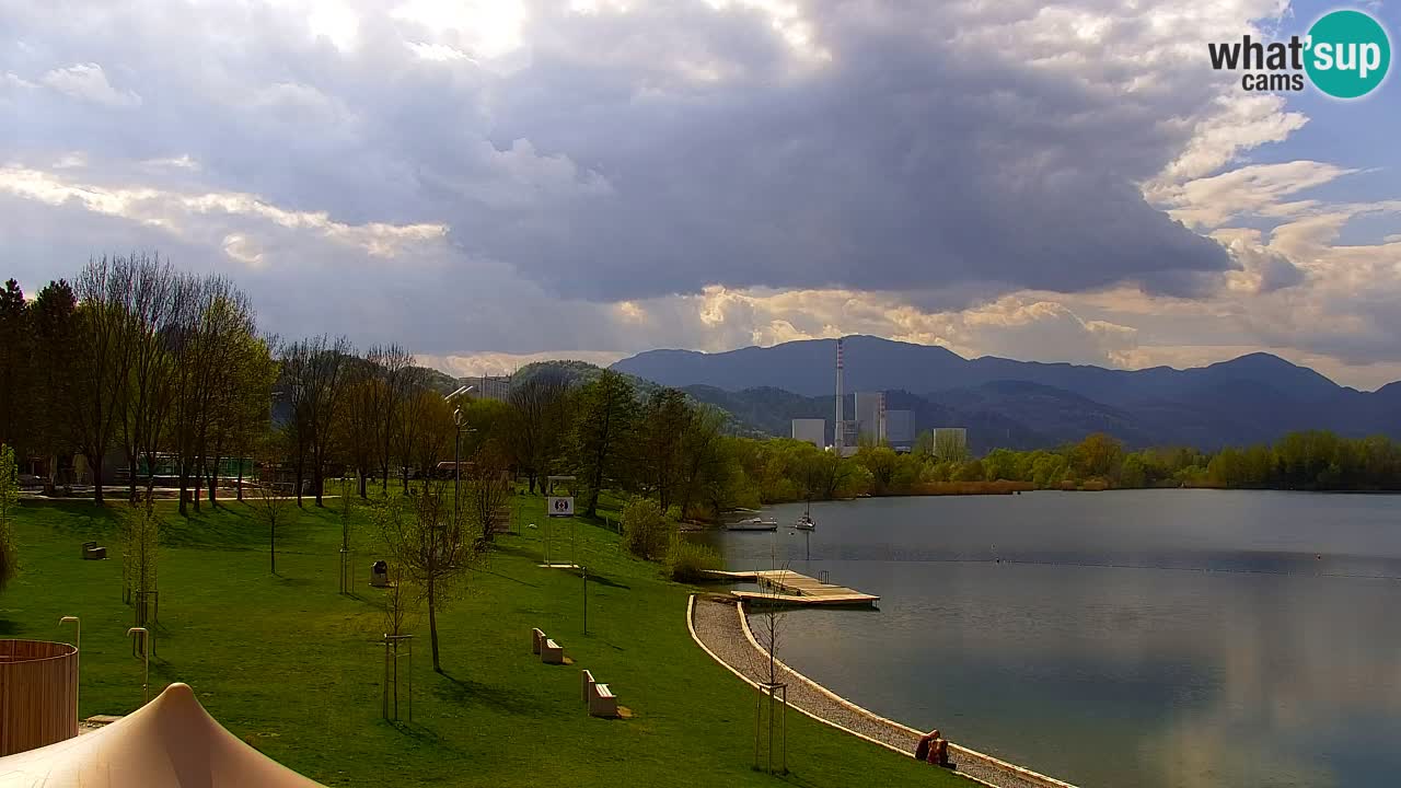 Webcam Lago di Velenje – Spiaggia di Velenje in diretta