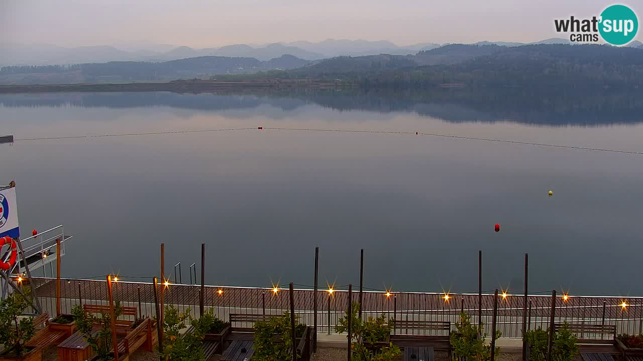 Web kamera Velenjsko jezero – Plaža Velenje uživo