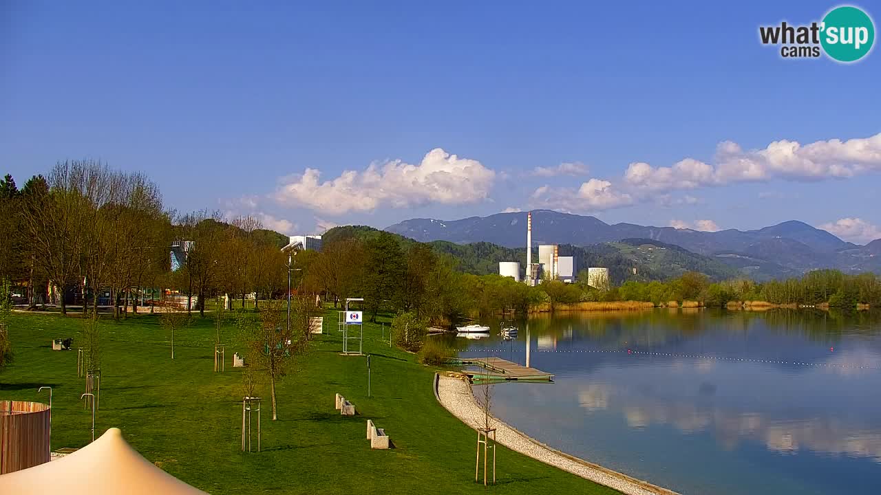 Webcam lac de Velenje – Vue en direct depuis Velenje Beach
