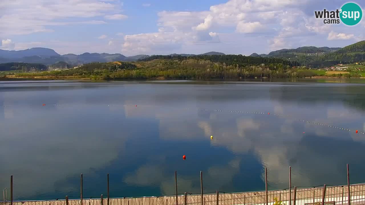 Webcam lago Velenje – Vista en directo desde Velenje Beach