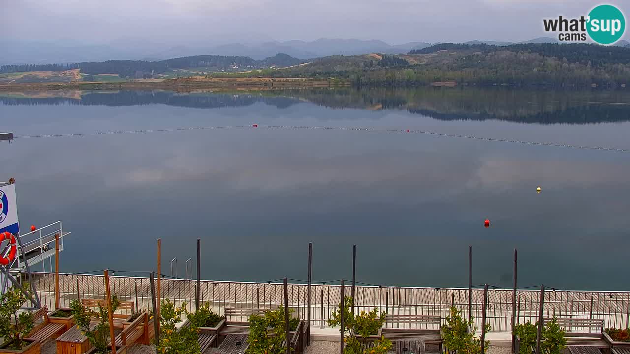 Webcam lac de Velenje – Vue en direct depuis Velenje Beach