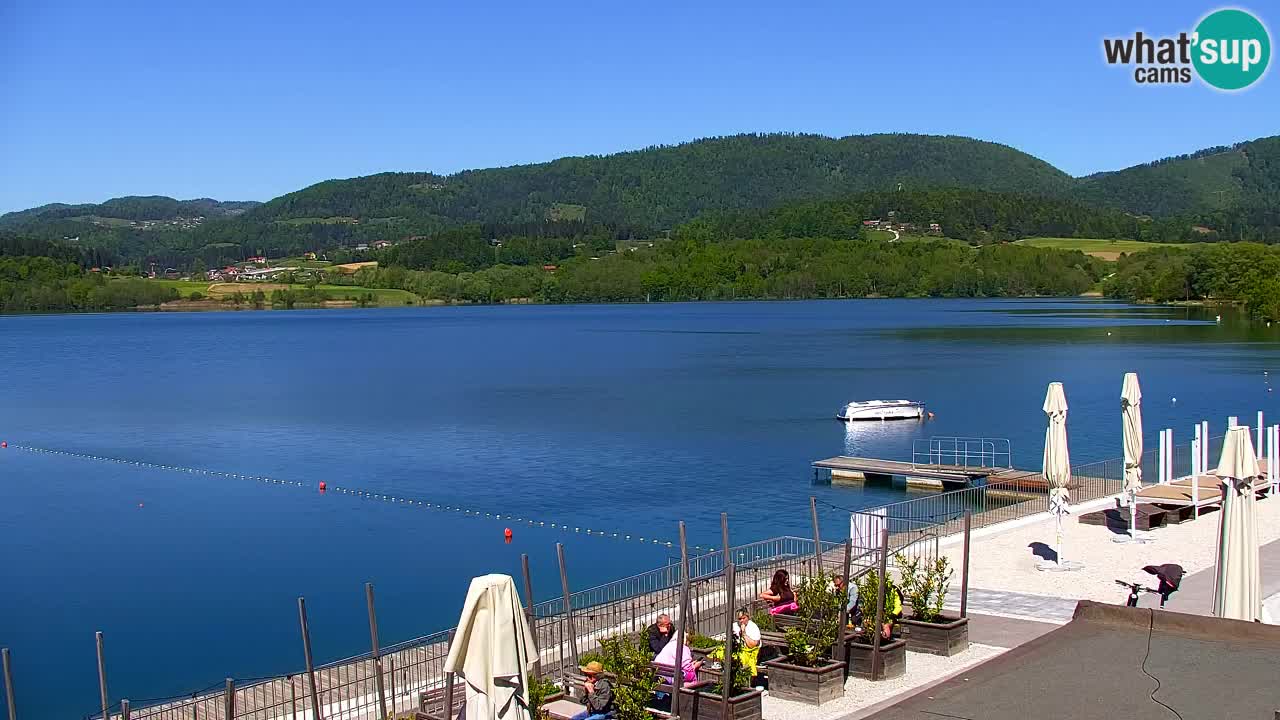 Webcam lac de Velenje – Vue en direct depuis Velenje Beach