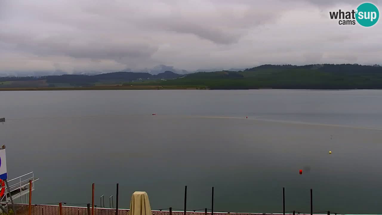 Webcam lago Velenje – Vista en directo desde Velenje Beach