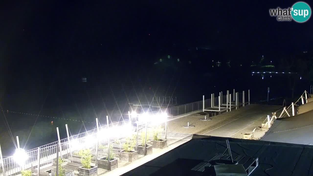 Webcam lago Velenje – Vista en directo desde Velenje Beach