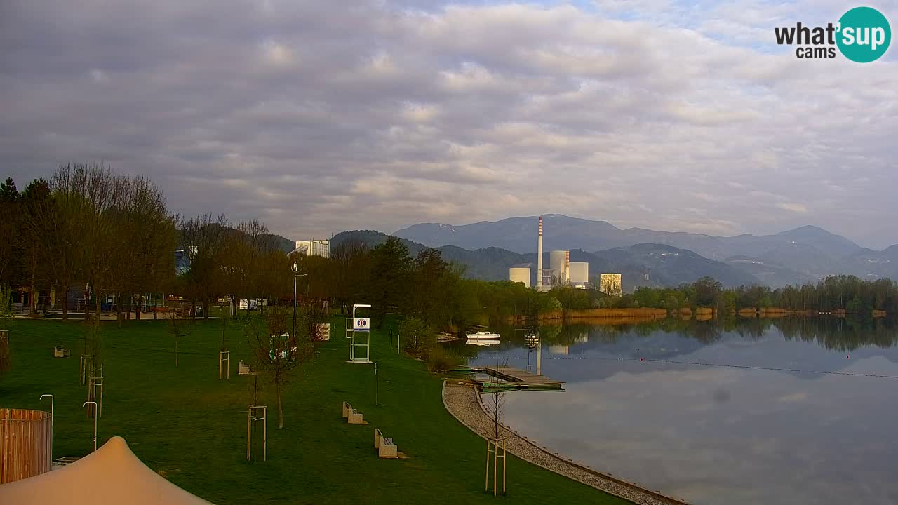 Webcam Lago di Velenje – Spiaggia di Velenje in diretta