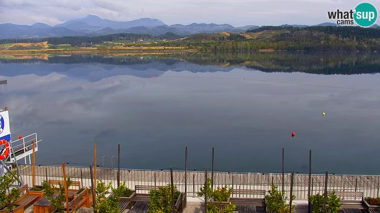 Webcam lago Velenje – Vista en directo desde Velenje Beach
