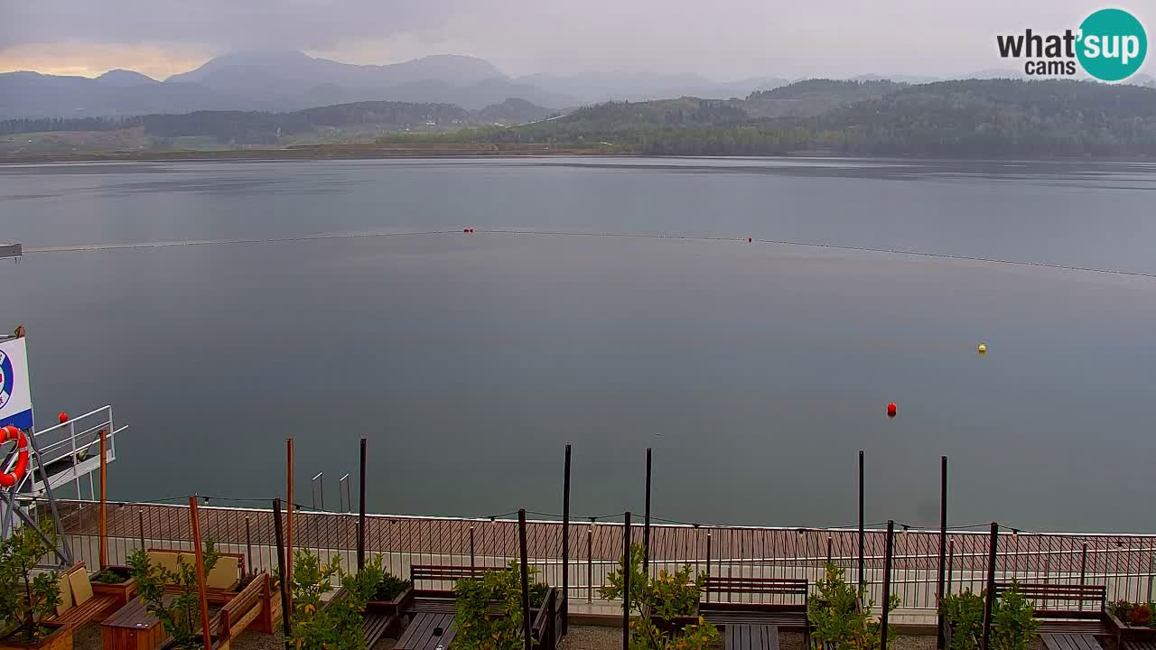 Webcam lago Velenje – Vista en directo desde Velenje Beach