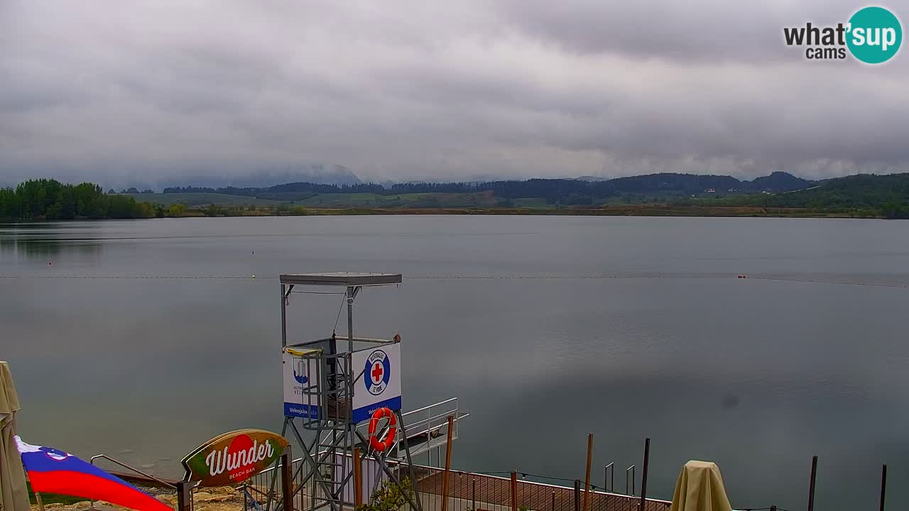 Webcam Lago di Velenje – Spiaggia di Velenje in diretta