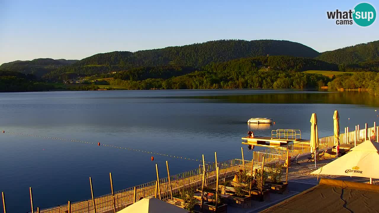 Webcam Lago di Velenje – Spiaggia di Velenje in diretta