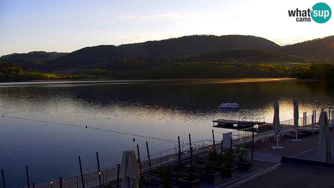 Webcam lac de Velenje – Vue en direct depuis Velenje Beach