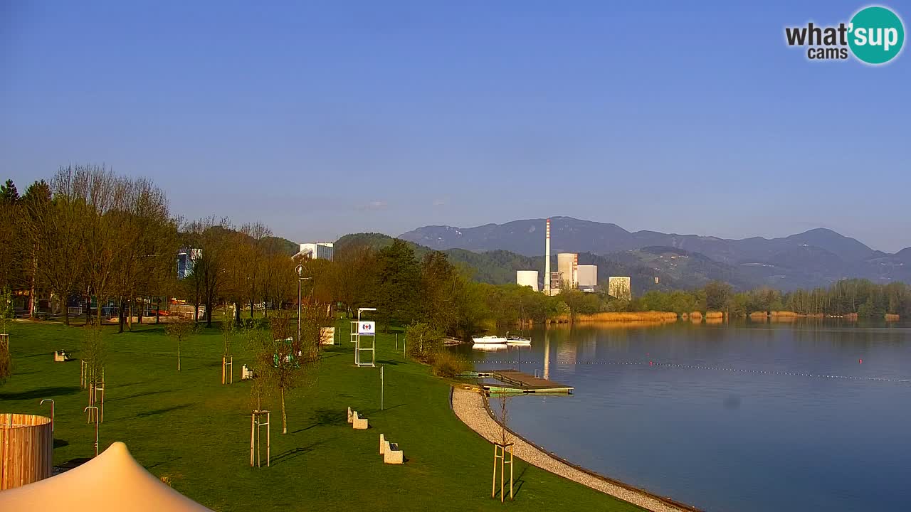 Velenje Lake Webcam – Live from Velenje Beach