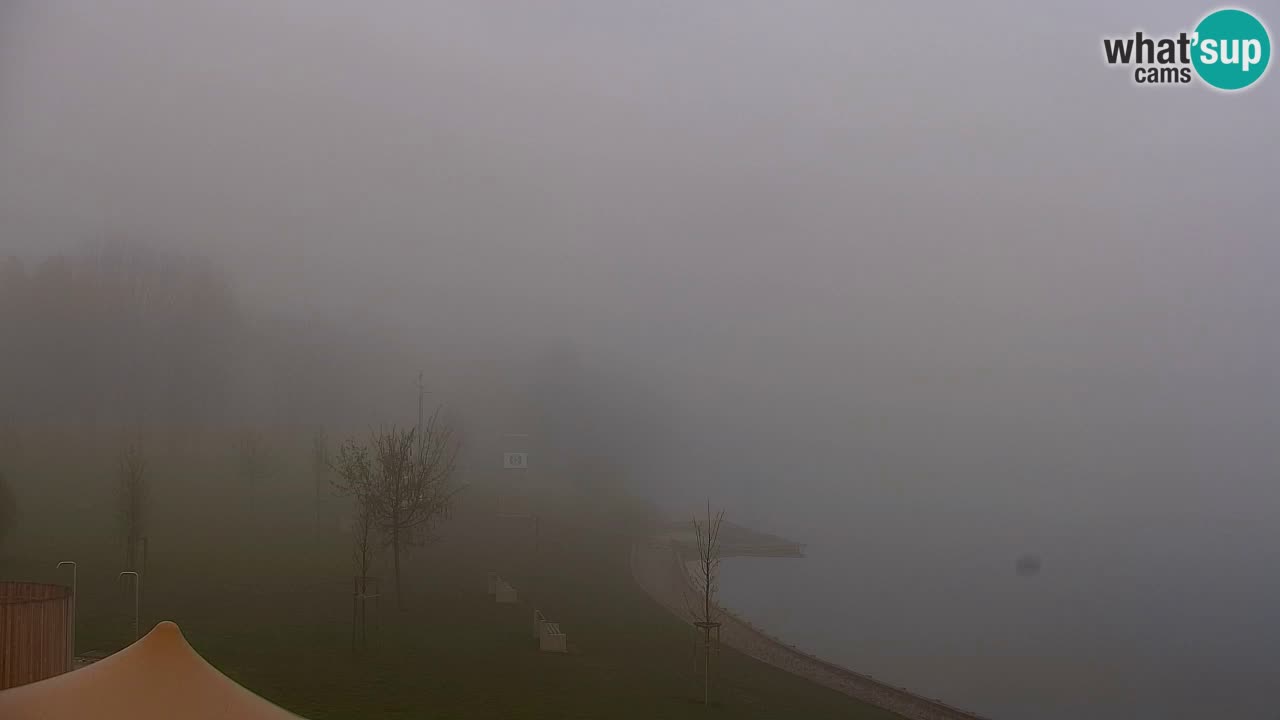 Webcam lac de Velenje – Vue en direct depuis Velenje Beach