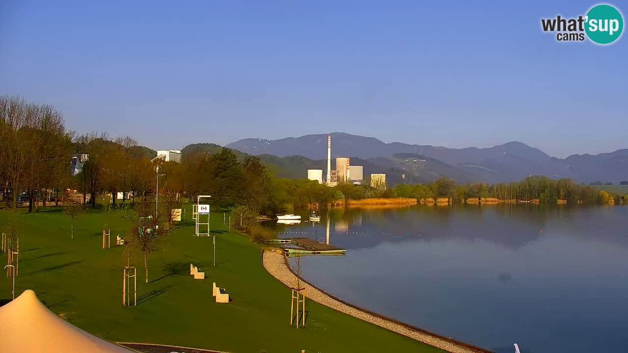 Webcam Lago di Velenje – Spiaggia di Velenje in diretta