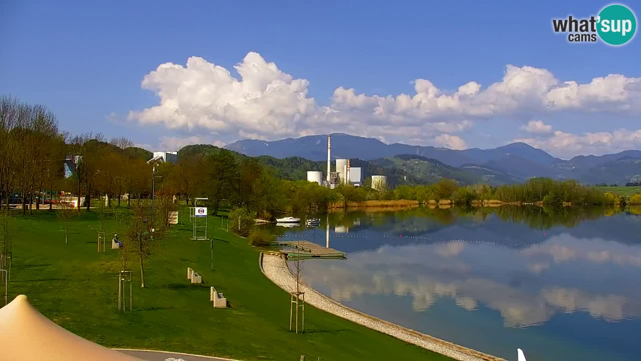 Webcam Lago di Velenje – Spiaggia di Velenje in diretta