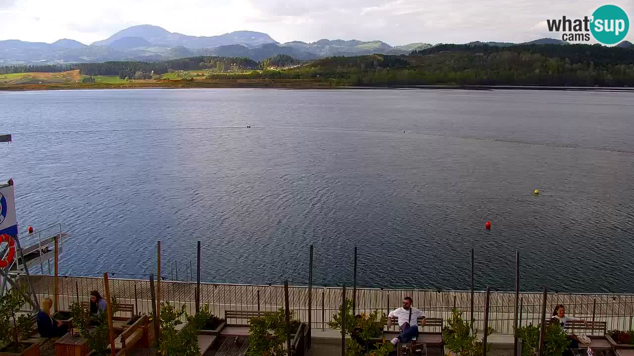 Webcam lago Velenje – Vista en directo desde Velenje Beach