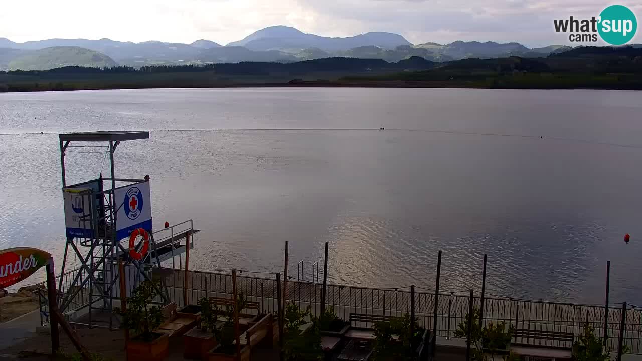 Webcam Lago di Velenje – Spiaggia di Velenje in diretta