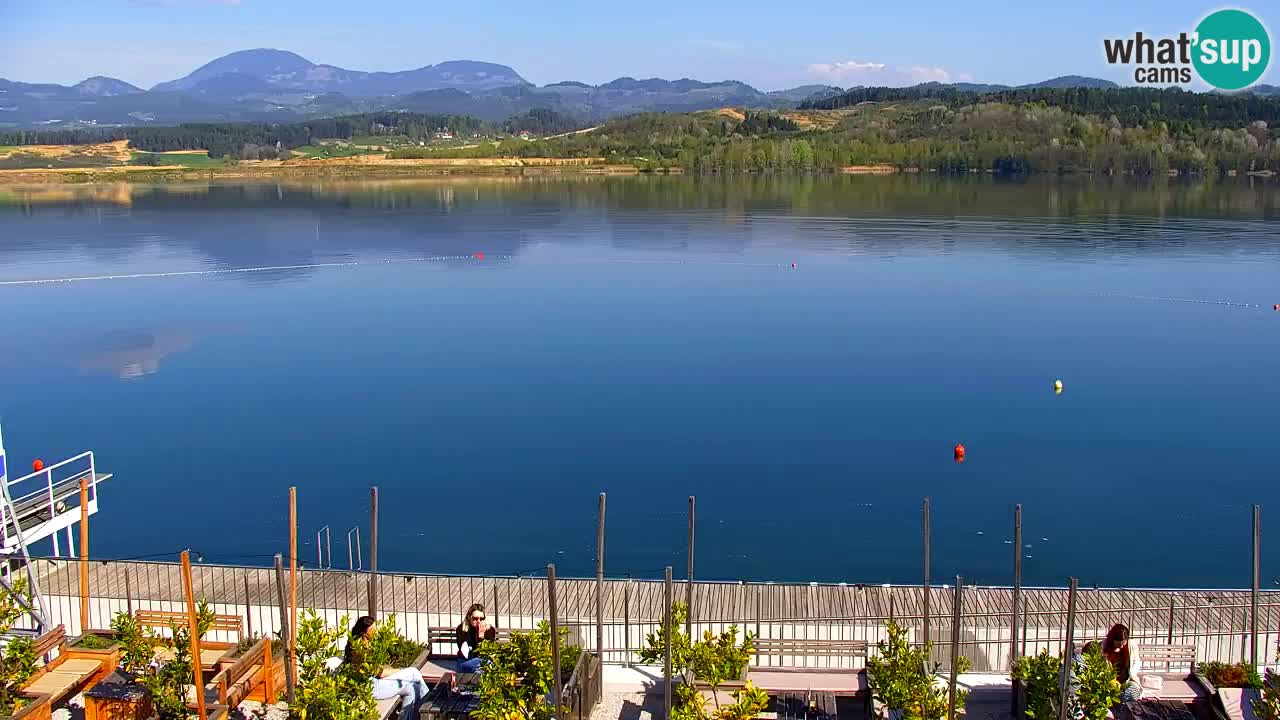 Webcam lac de Velenje – Vue en direct depuis Velenje Beach