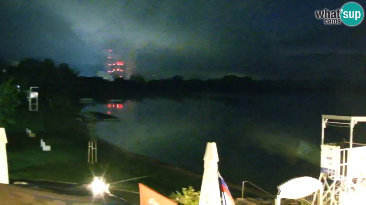 Webcam lac de Velenje – Vue en direct depuis Velenje Beach