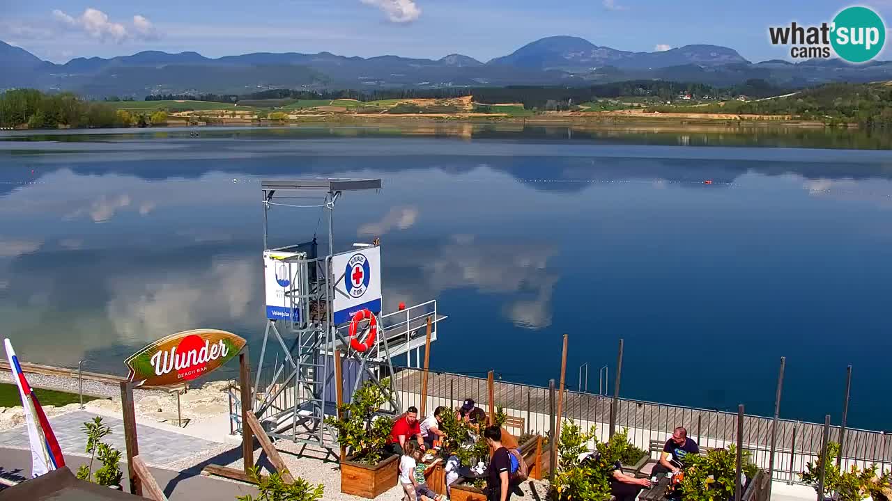 Webcam Lago di Velenje – Spiaggia di Velenje in diretta