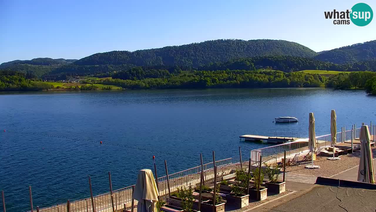Webcam lago Velenje – Vista en directo desde Velenje Beach