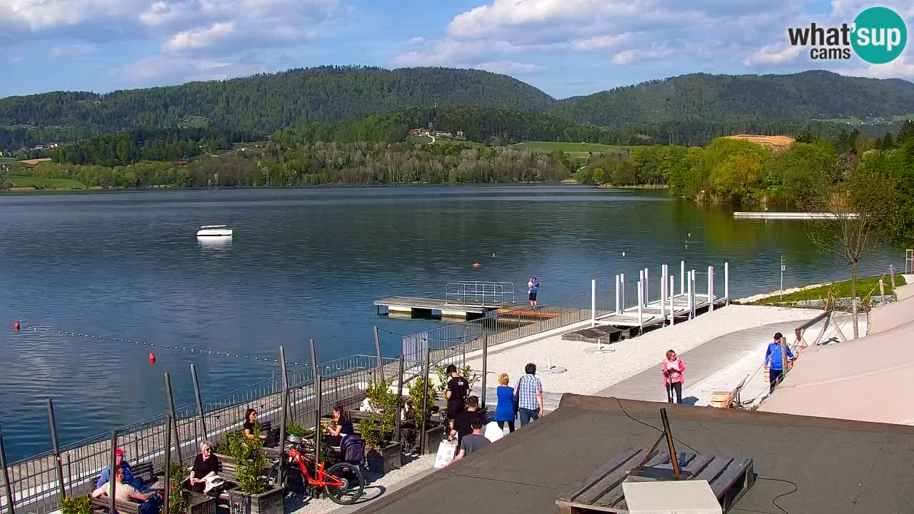 Web kamera Velenjsko jezero – Plaža Velenje uživo