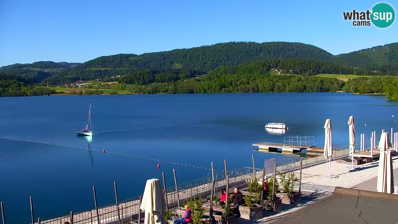 Webcam lago Velenje – Vista en directo desde Velenje Beach