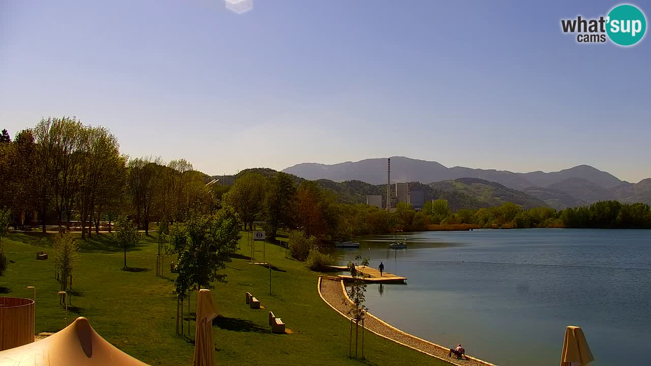 Webcam Lago di Velenje – Spiaggia di Velenje in diretta