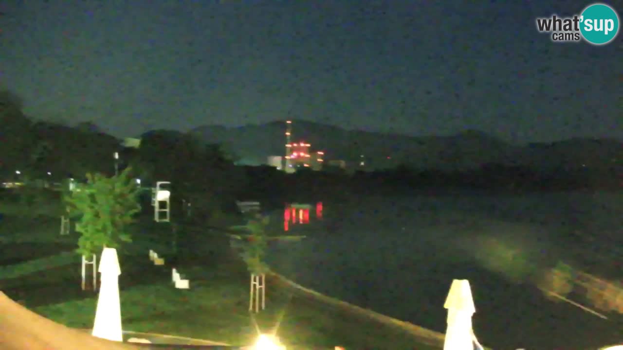 Webcam lago Velenje – Vista en directo desde Velenje Beach