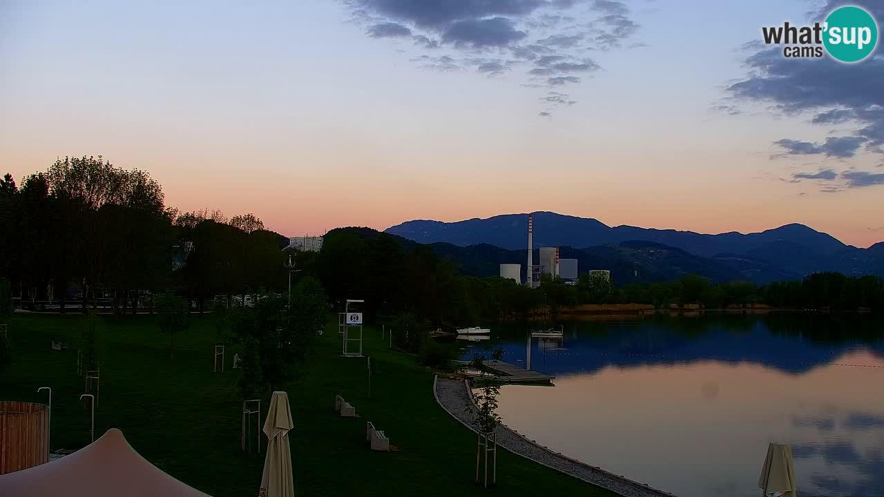 Web kamera Velenjsko jezero – Plaža Velenje uživo